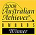 2008 Australian Achiever award