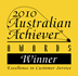 2010 Australian Achiever award